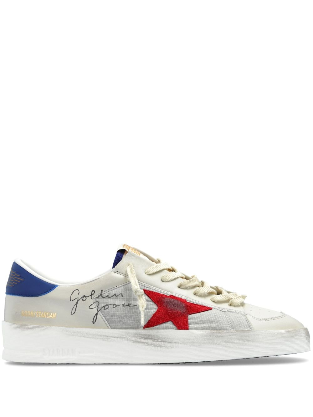 Golden Goose Stardan leather sneakers - Neutrals von Golden Goose