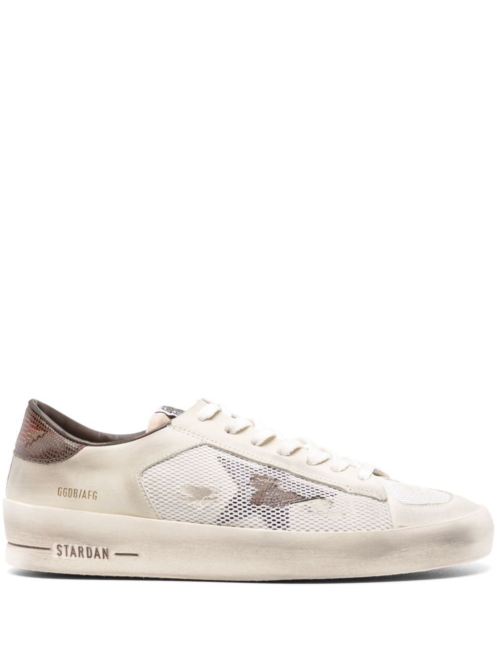 Golden Goose Stardan mesh-trim sneakers - Neutrals von Golden Goose