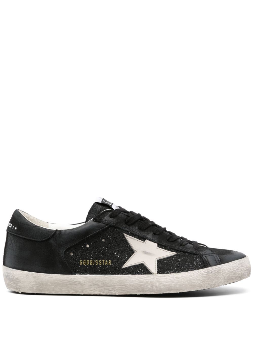 Golden Goose Super Star Double Quarter sneakers - Black von Golden Goose