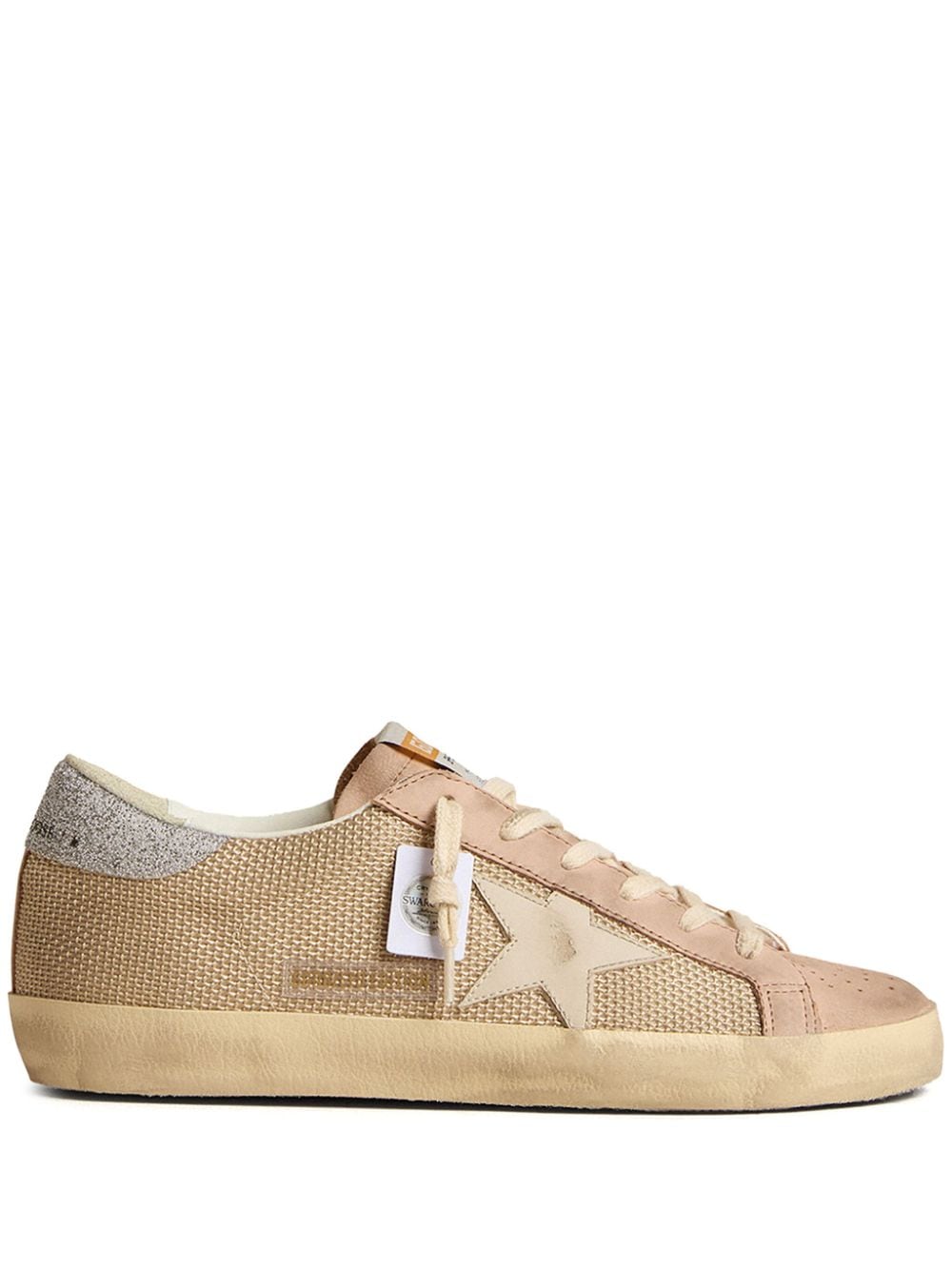 Golden Goose Super-Star distressed-effect sneakers - Neutrals von Golden Goose