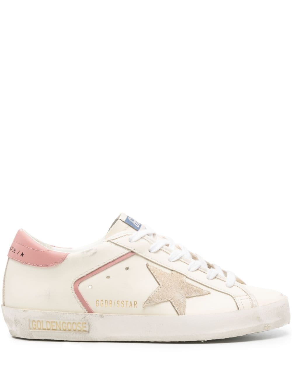 Golden Goose Super-Star leather sneaker \ - Neutrals von Golden Goose