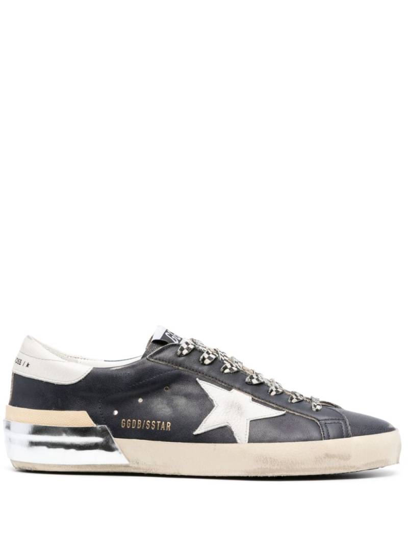 Golden Goose Super-Star leather sneakers - Blue von Golden Goose