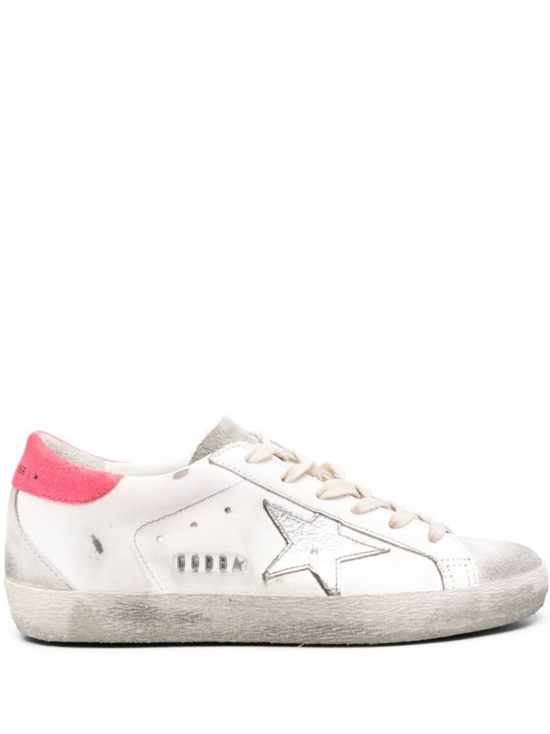 Golden Goose Super-Star leather sneakers - Neutrals von Golden Goose