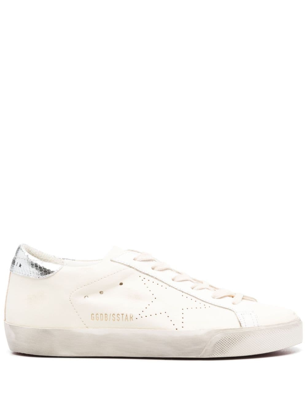 Golden Goose Super-Star leather sneakers - Neutrals von Golden Goose