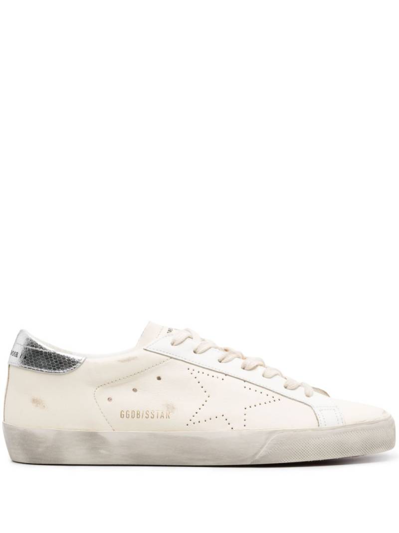 Golden Goose Super-Star leather sneakers - Neutrals von Golden Goose