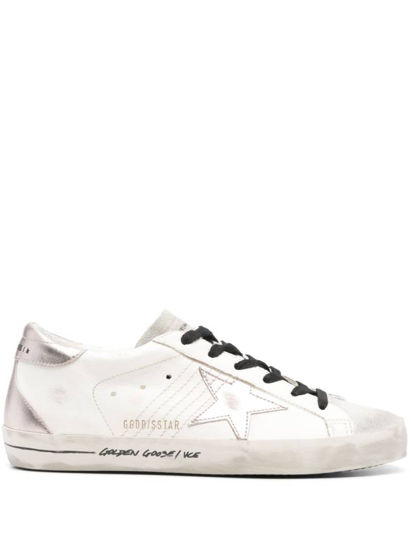 Golden Goose Super-Star leather sneakers - White von Golden Goose