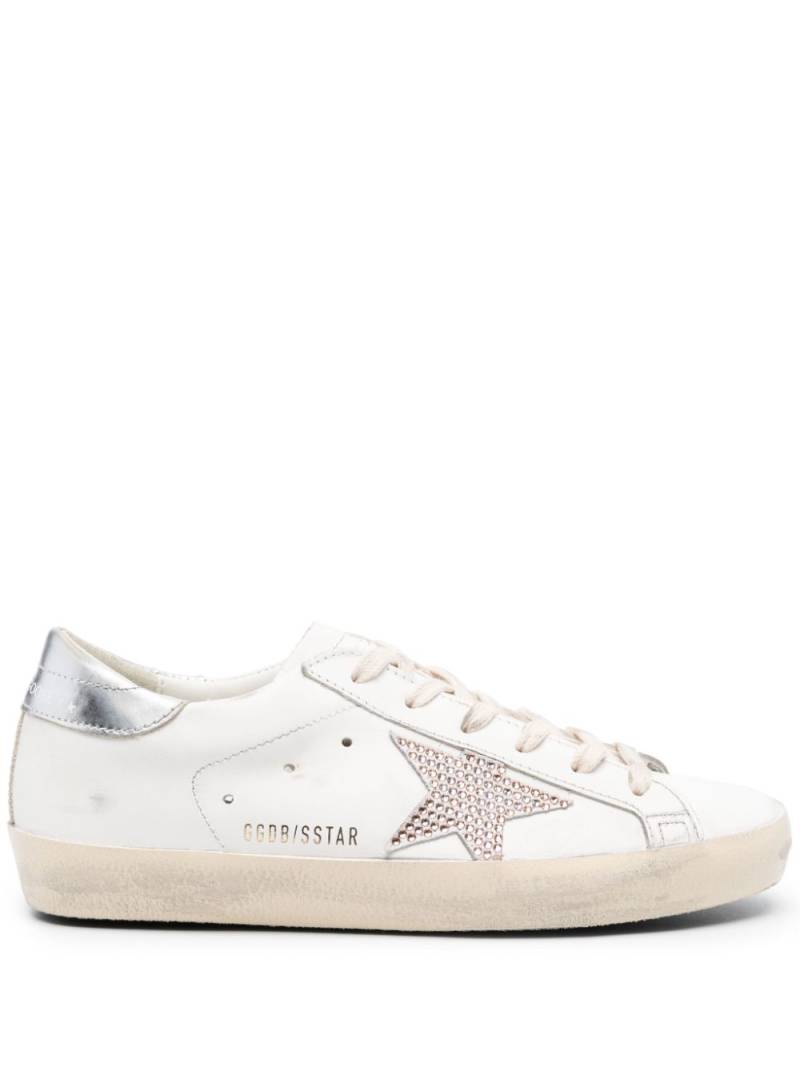 Golden Goose Super-Star leather sneakers - White von Golden Goose