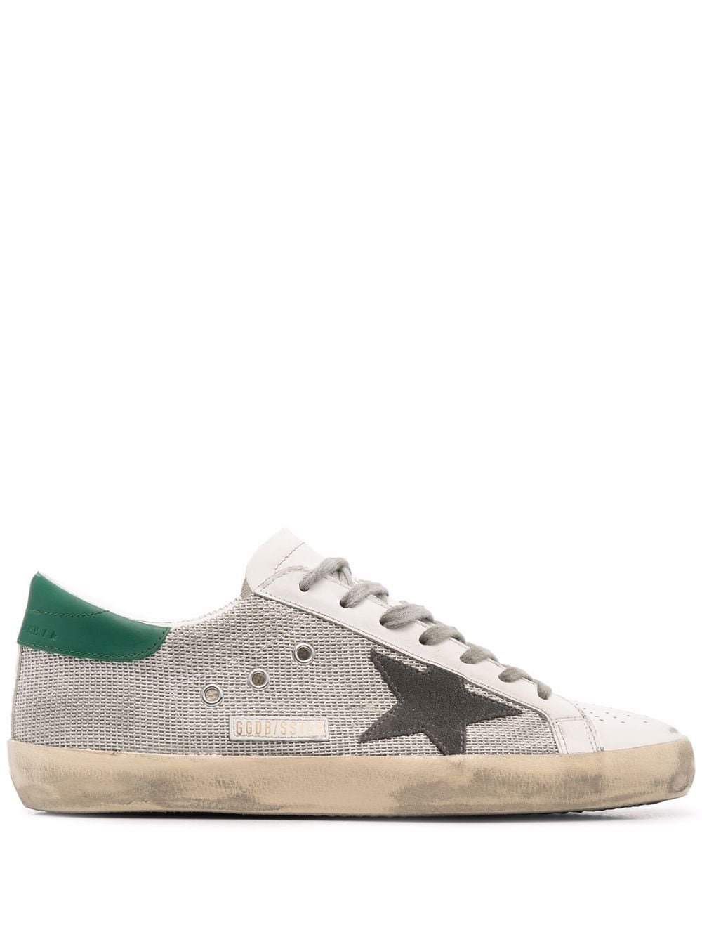 Golden Goose Super-Star mesh sneakers - White von Golden Goose