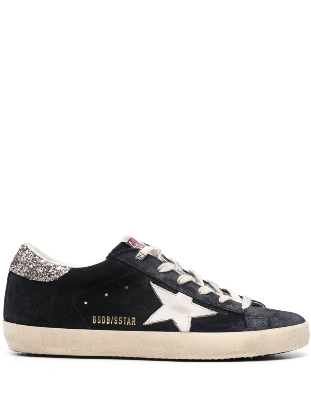 Golden Goose Super-Star suede sneakers - Black von Golden Goose