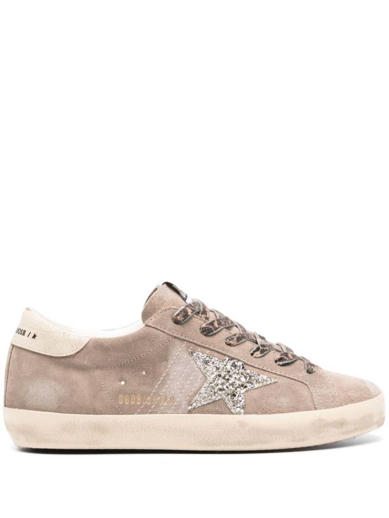 Golden Goose Super-Star suede sneakers - Neutrals von Golden Goose