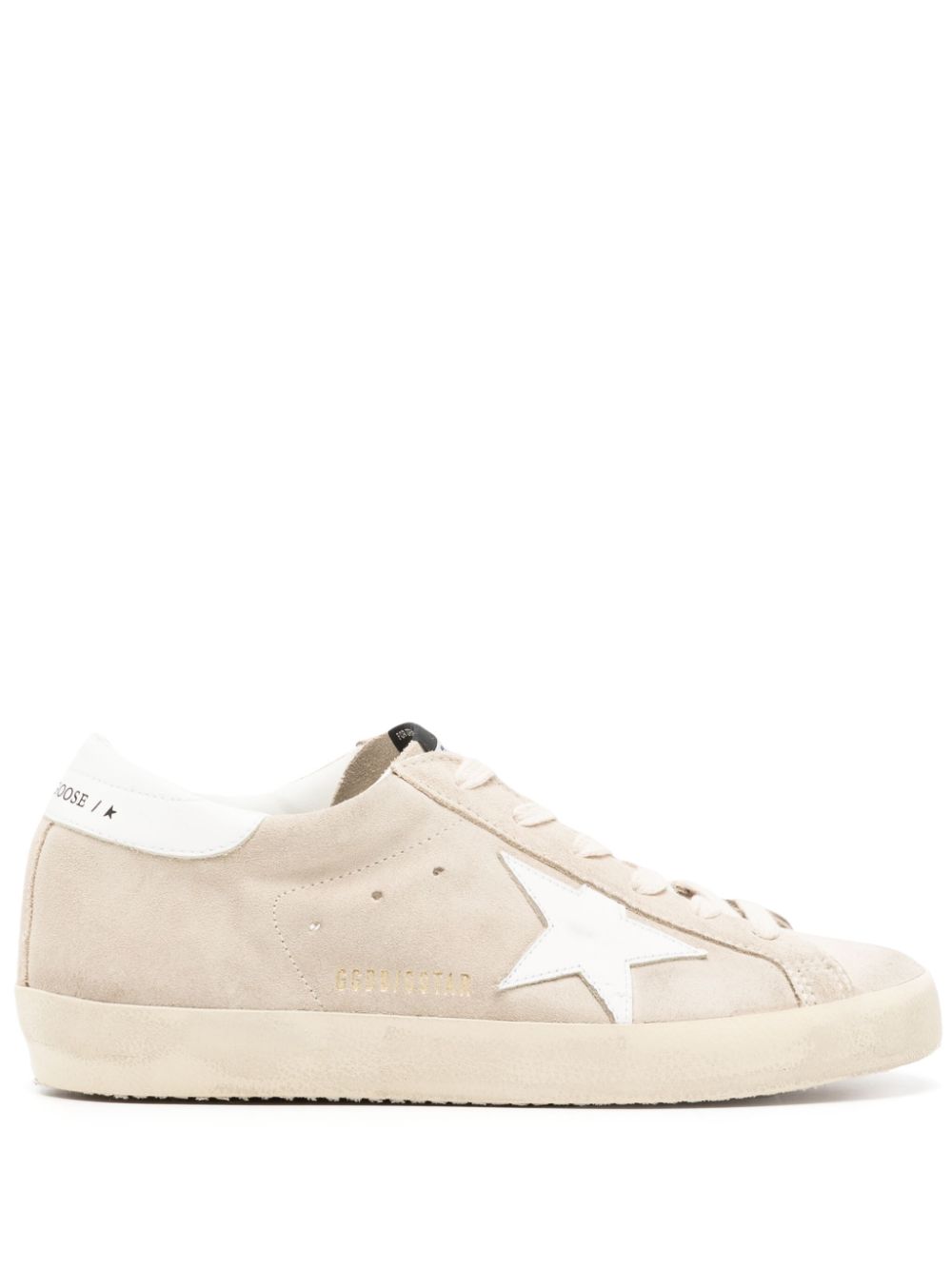 Golden Goose Super-Star suede sneakers - Neutrals von Golden Goose