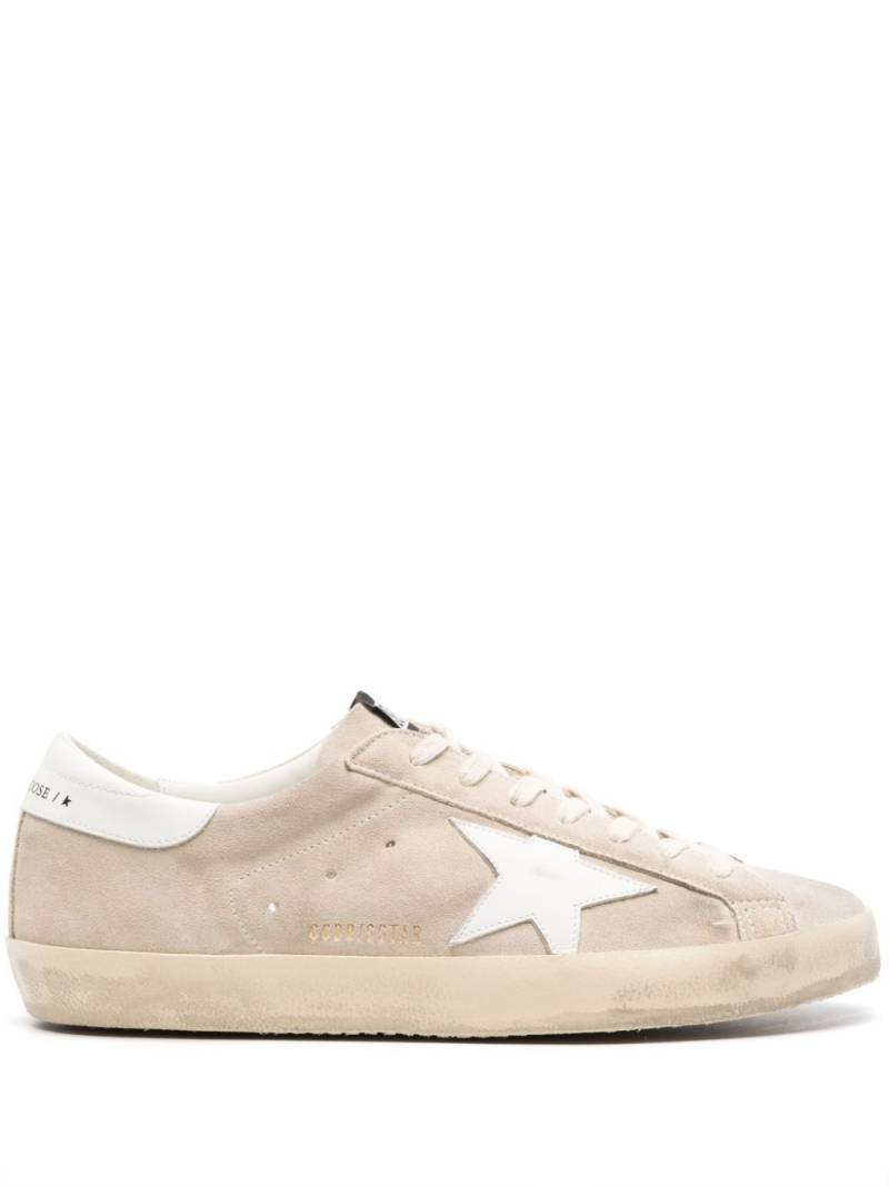 Golden Goose Super-Star suede sneakers - Neutrals von Golden Goose