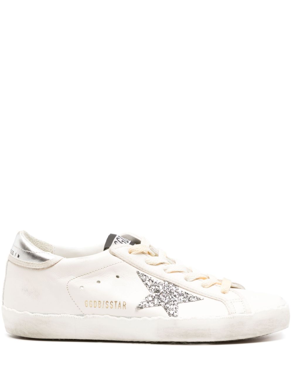 Golden Goose Super-star Classic leather trainers - White von Golden Goose