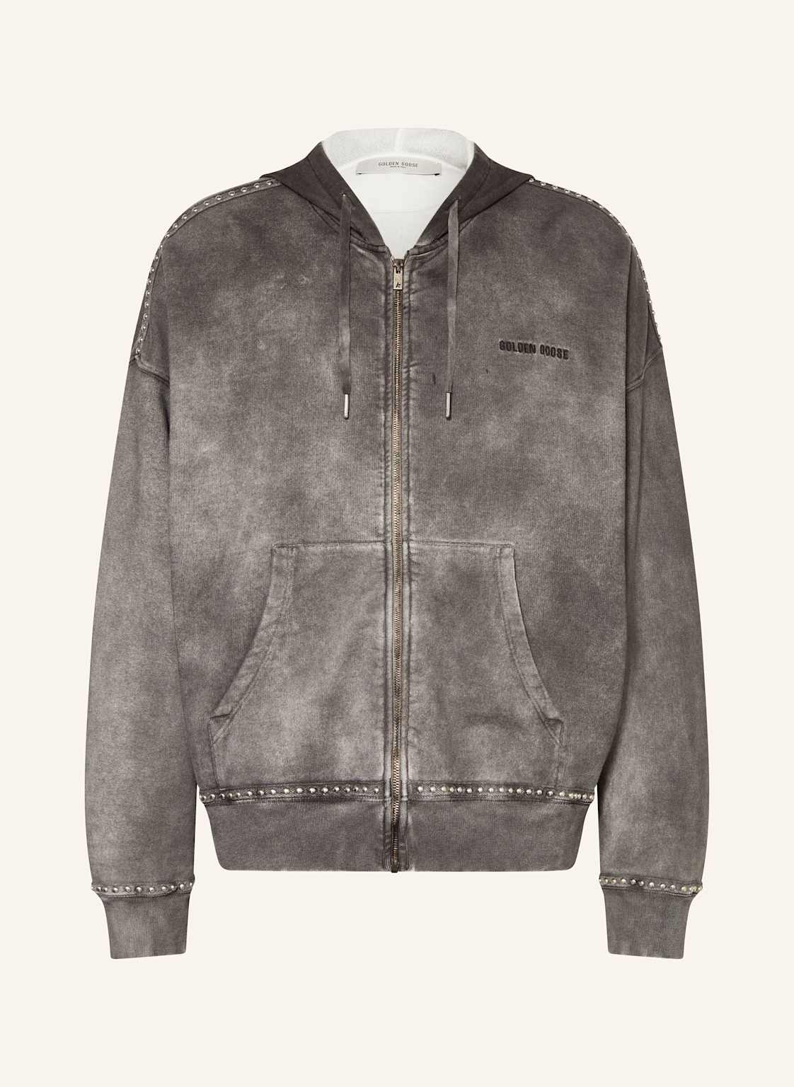 Golden Goose Sweatjacke Mit Nieten grau Golden Goose Sweatjacke Mit Nieten grau von Golden Goose