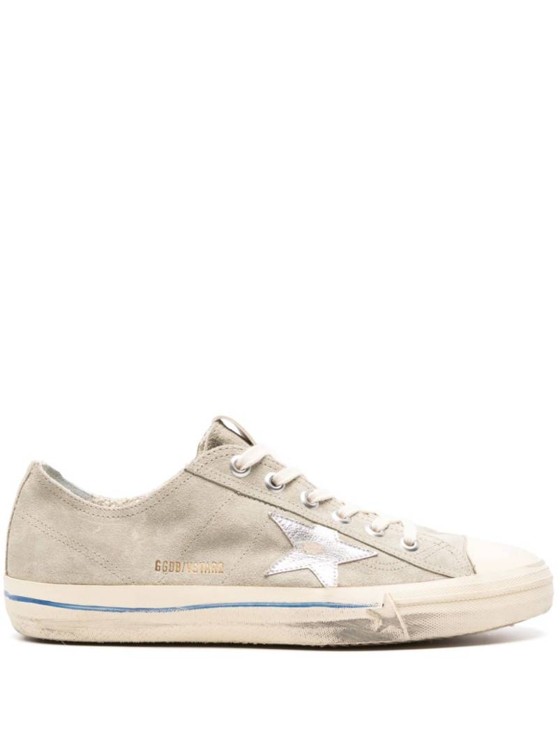 Golden Goose V-Star 2 suede sneakers - Neutrals von Golden Goose