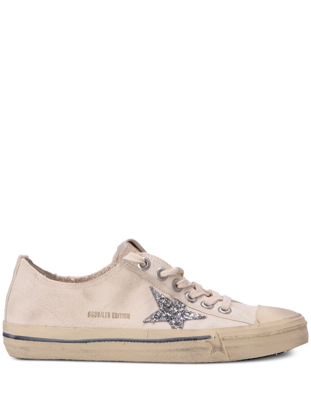 Golden Goose V-Star canvas sneakers - Neutrals von Golden Goose