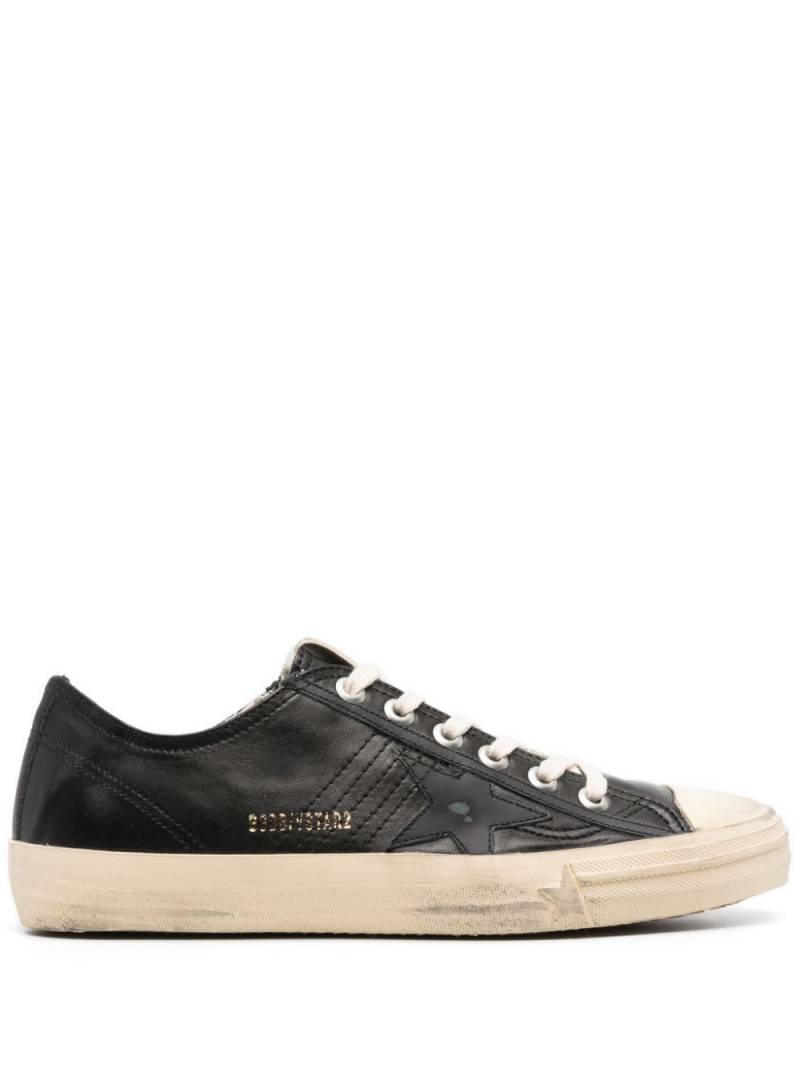 Golden Goose V-Star leather sneakers - Black von Golden Goose