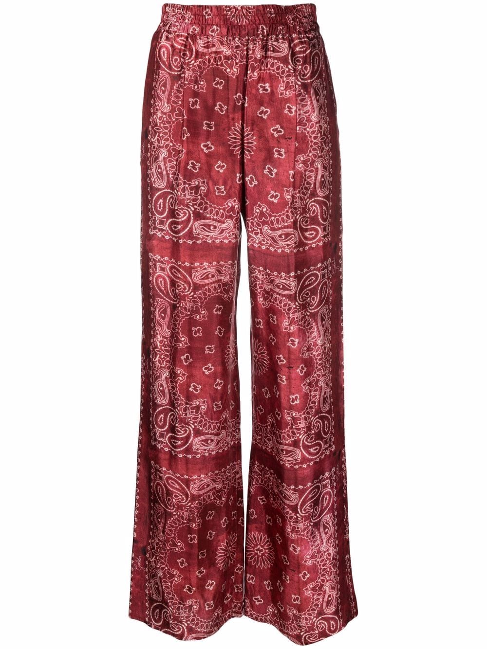 Golden Goose bandana-print straight trousers - Red von Golden Goose