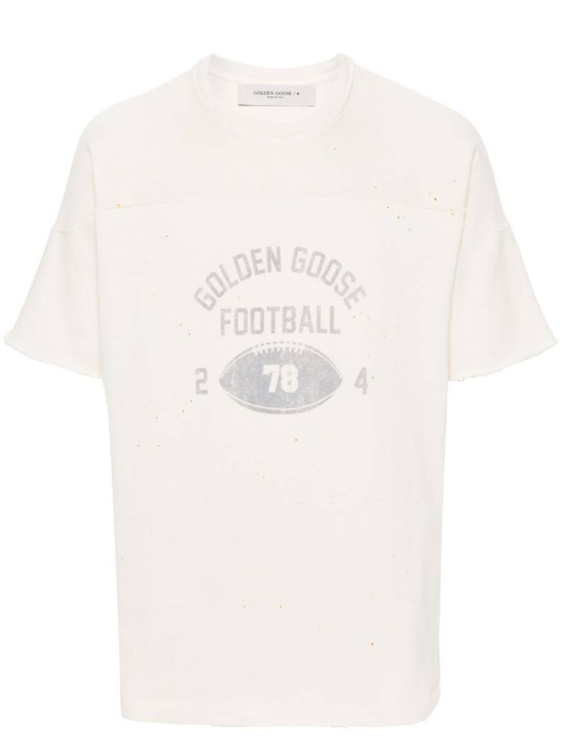 Golden Goose cotton T-shirt - White von Golden Goose