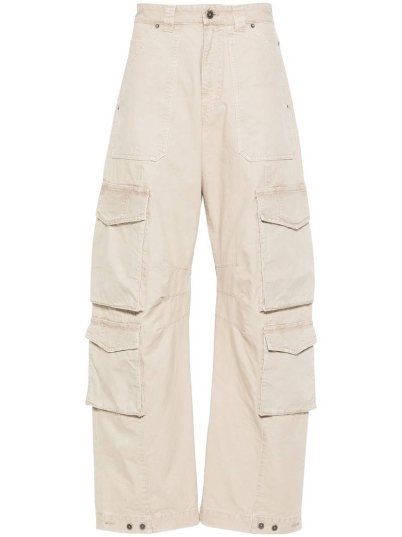 Golden Goose cotton cargo pants - Neutrals von Golden Goose