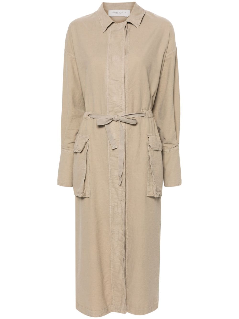 Golden Goose cotton trench coat - Neutrals von Golden Goose