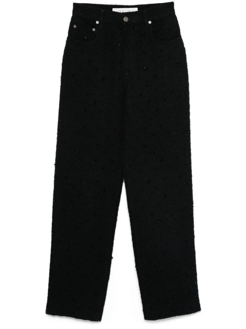 Golden Goose crystal-embellished trousers - Black von Golden Goose