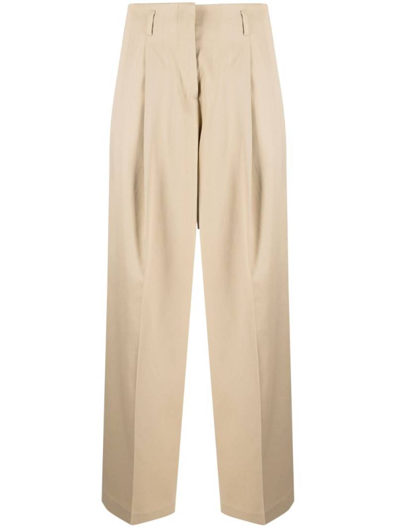 Golden Goose high-waisted wide-leg trousers - Neutrals von Golden Goose