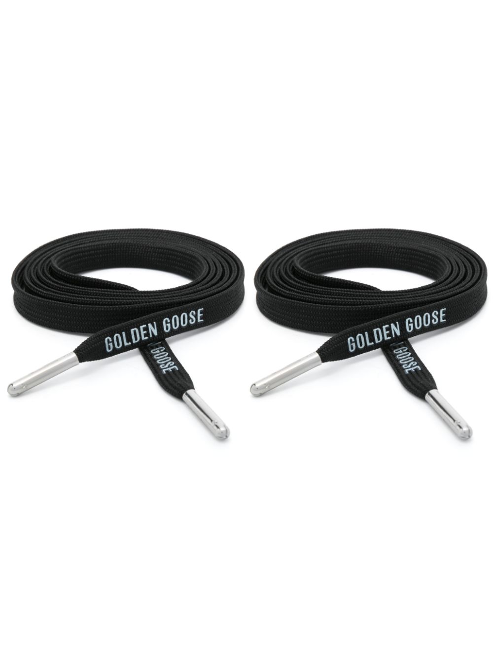 Golden Goose laces kit (set of two) - Black von Golden Goose