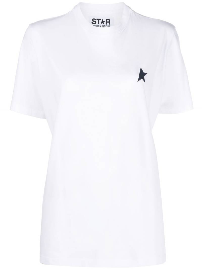 Golden Goose logo-print cotton T-Shirt - White von Golden Goose