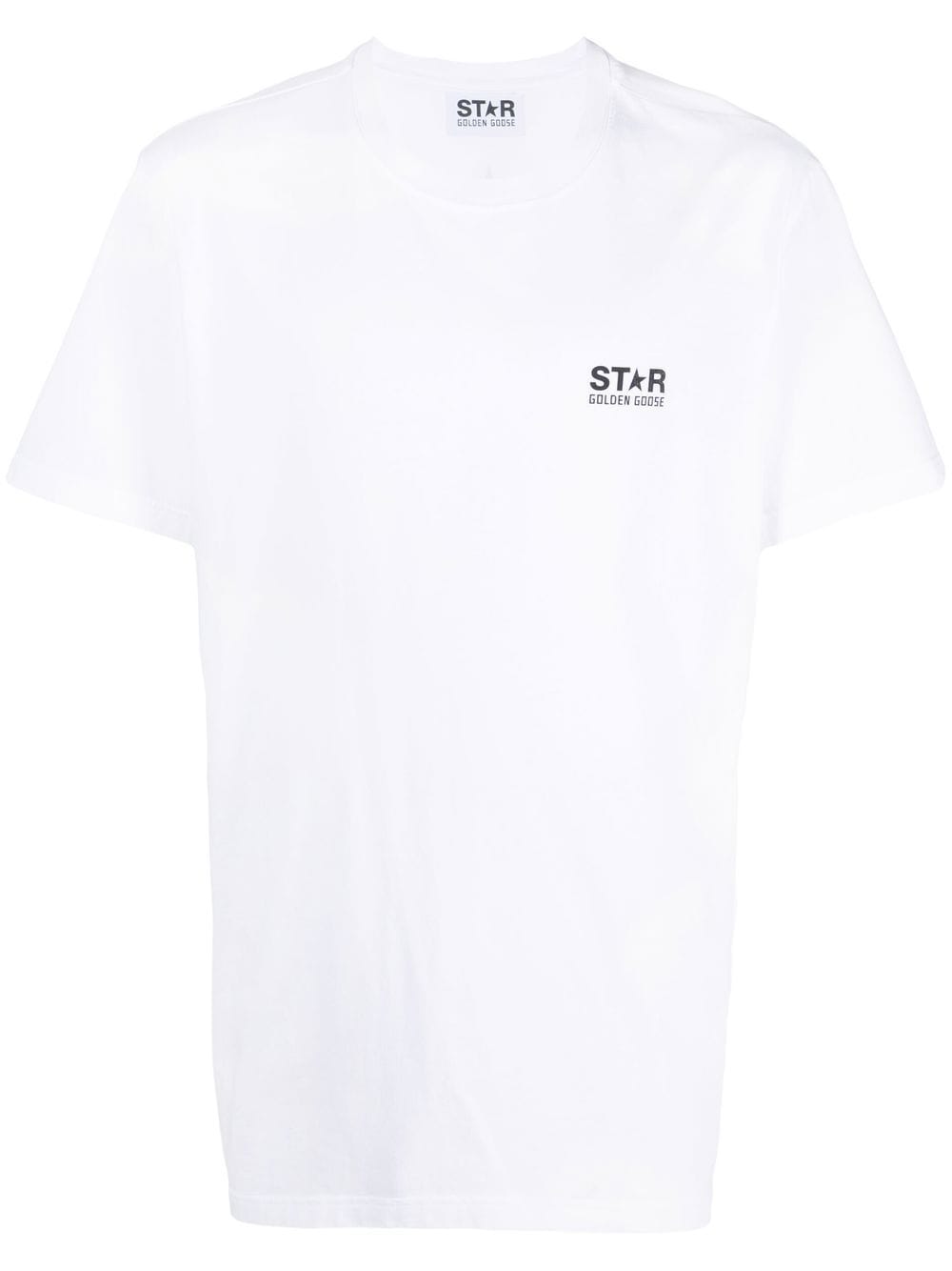 Golden Goose logo-print short-sleeve T-shirt - White von Golden Goose