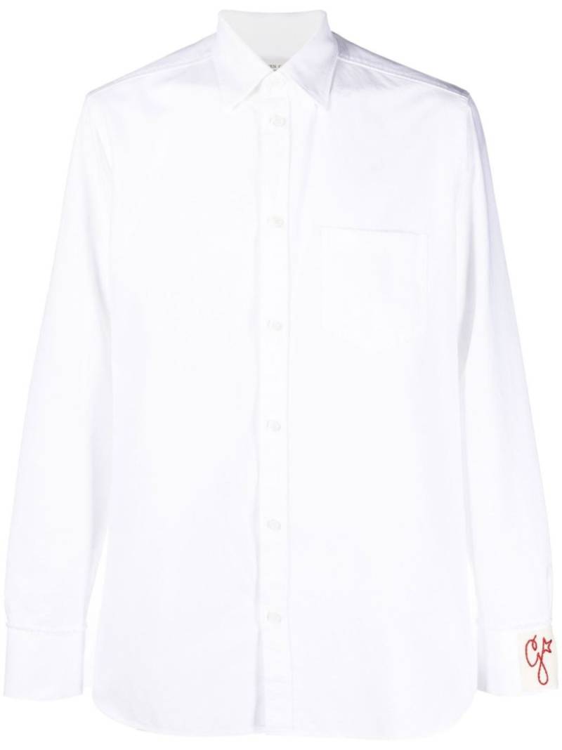 Golden Goose long-sleeves button-up shirt - White von Golden Goose