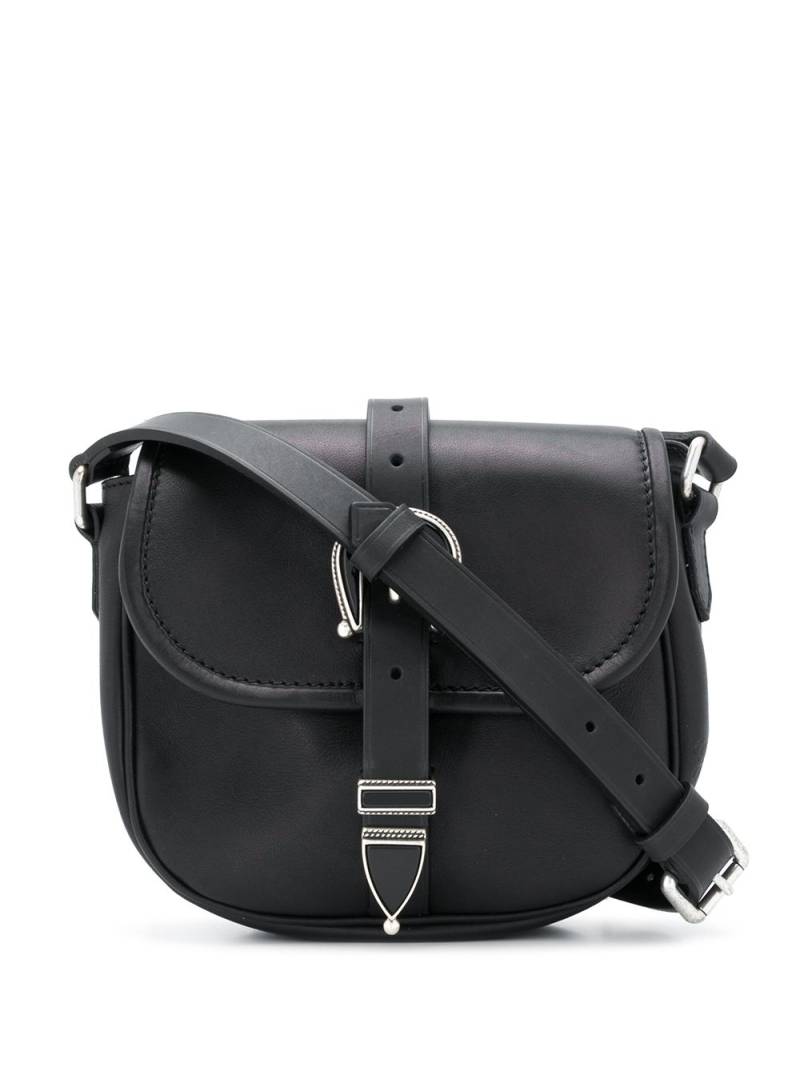 Golden Goose motif buckle shoulder bag - Black von Golden Goose