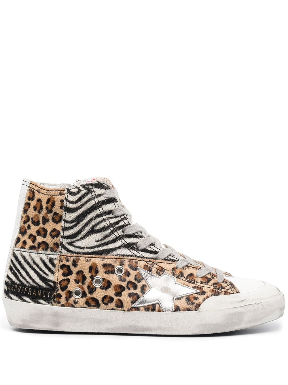 Golden Goose multi-panel design sneakers - Silver von Golden Goose