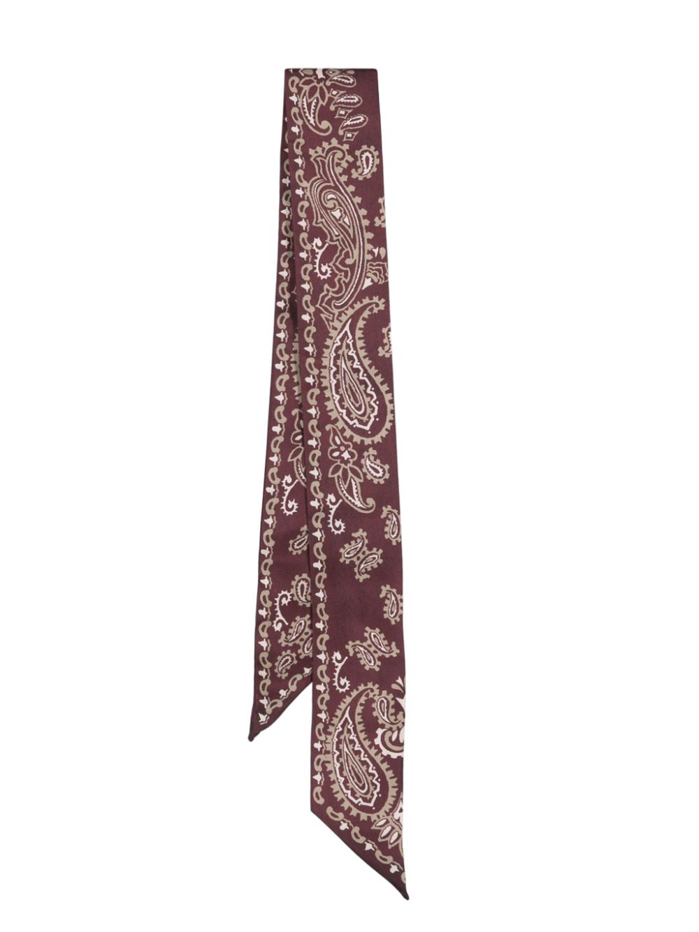 Golden Goose paisley-print silk scarf - Red von Golden Goose