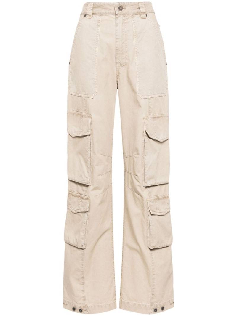 Golden Goose panelled cotton cargo trousers - Neutrals von Golden Goose