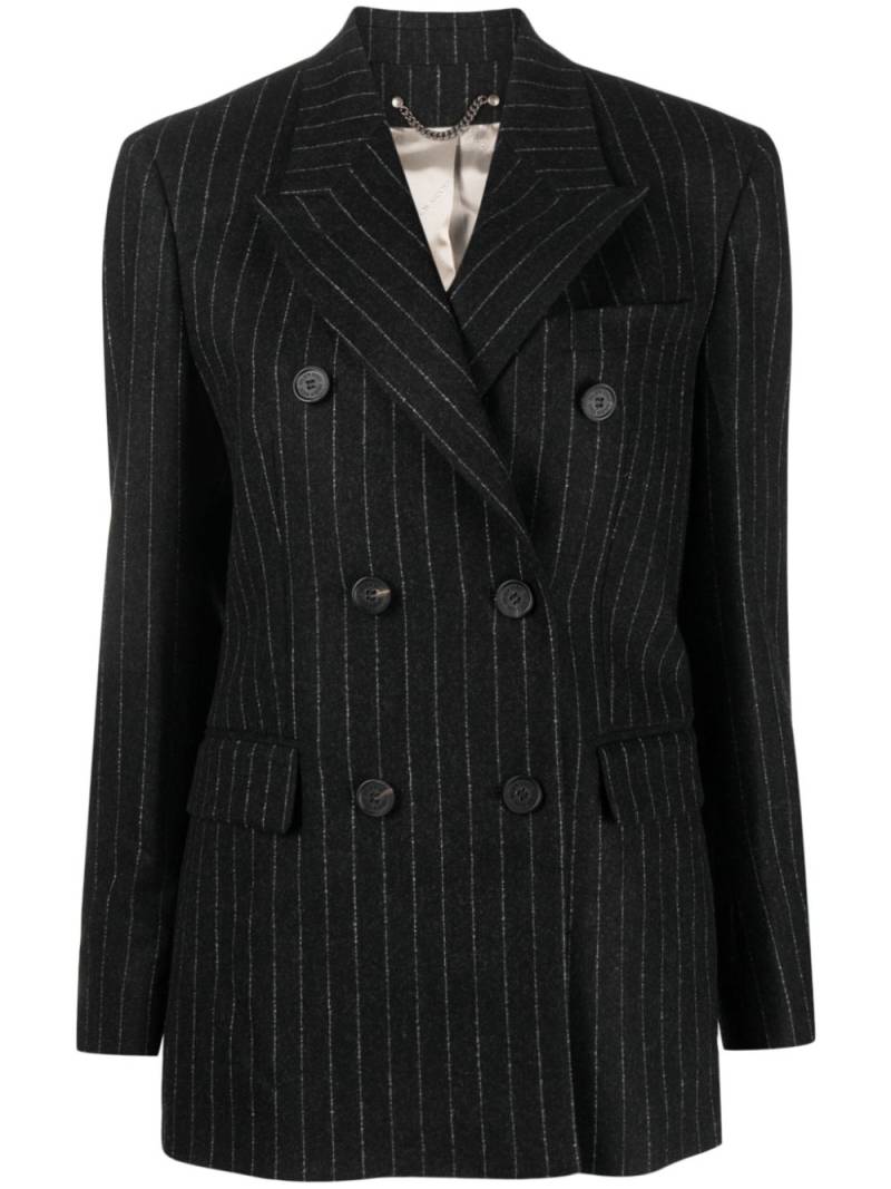 Golden Goose pinstriped double-breasted blazer - Grey von Golden Goose