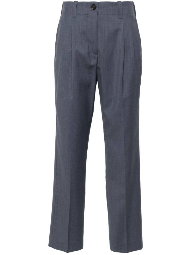 Golden Goose pleat-detail tailored trousers - Grey von Golden Goose