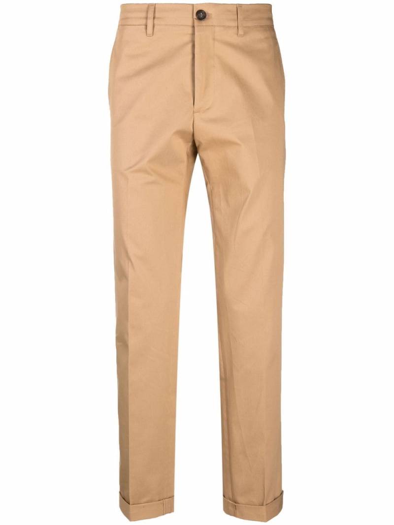 Golden Goose pressed-crease slim-cut chinos - Neutrals von Golden Goose