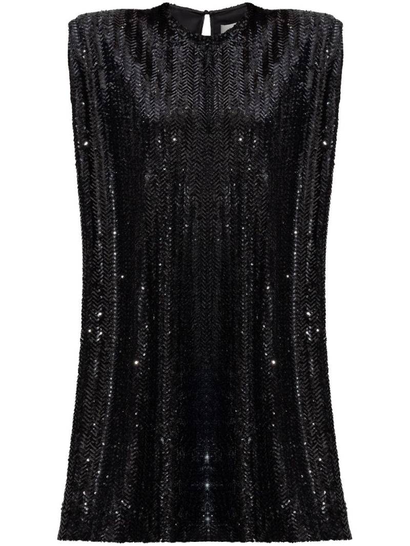 Golden Goose sequinned mini dress - Black von Golden Goose