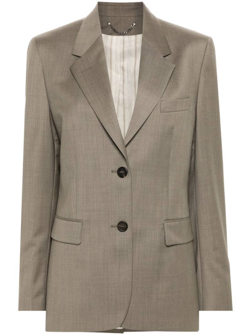 Golden Goose single-breasted wool blazer - Grey von Golden Goose