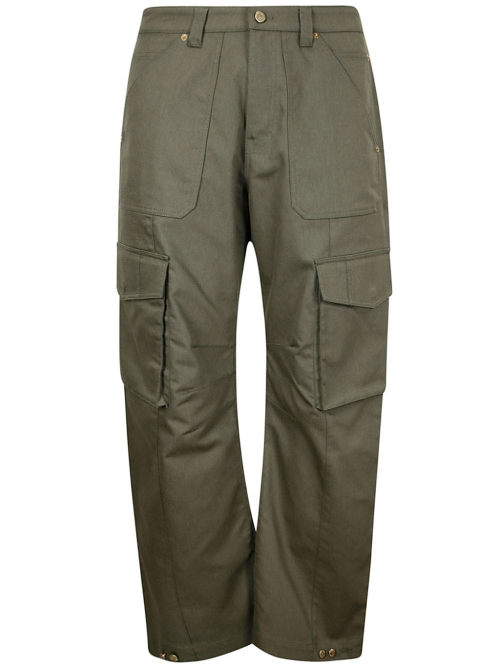 Golden Goose star detail cargo trousers - Green von Golden Goose