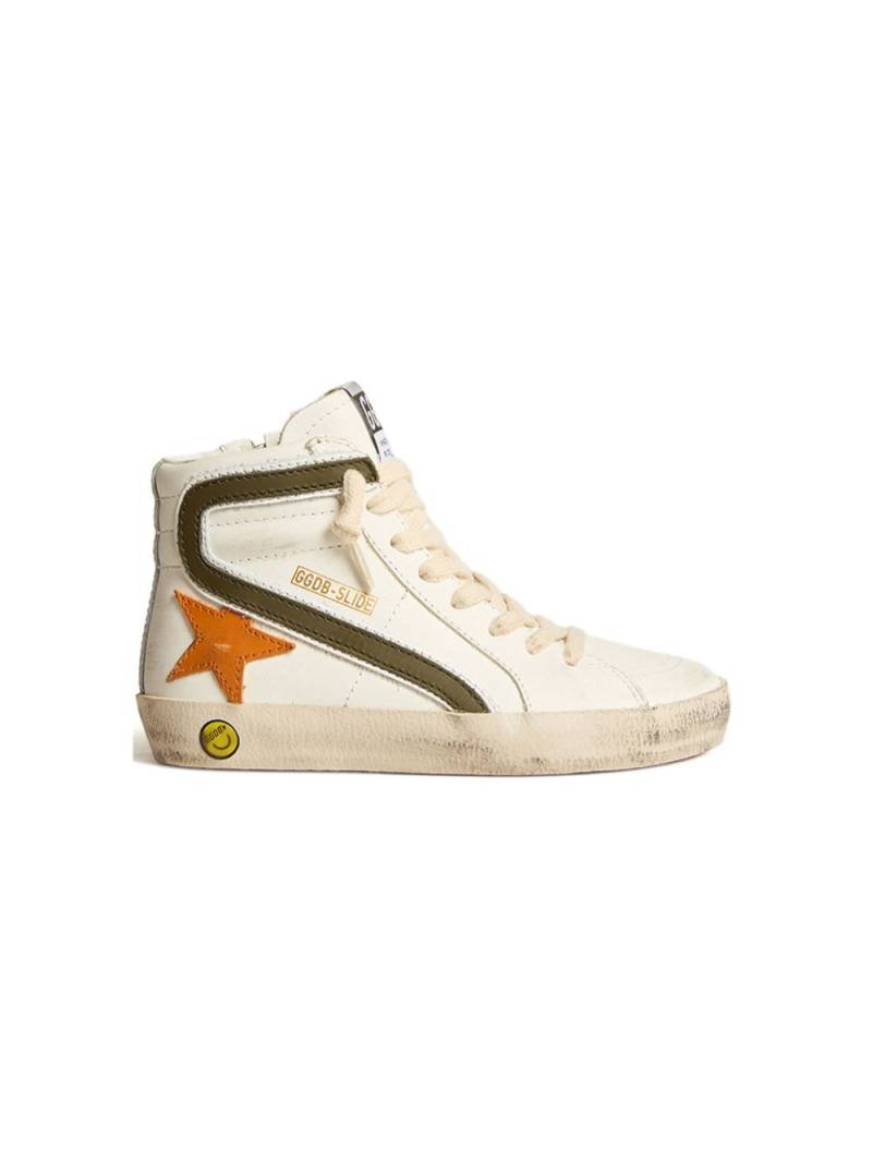 Golden Goose star-patch hi-top sneakers - Neutrals von Golden Goose