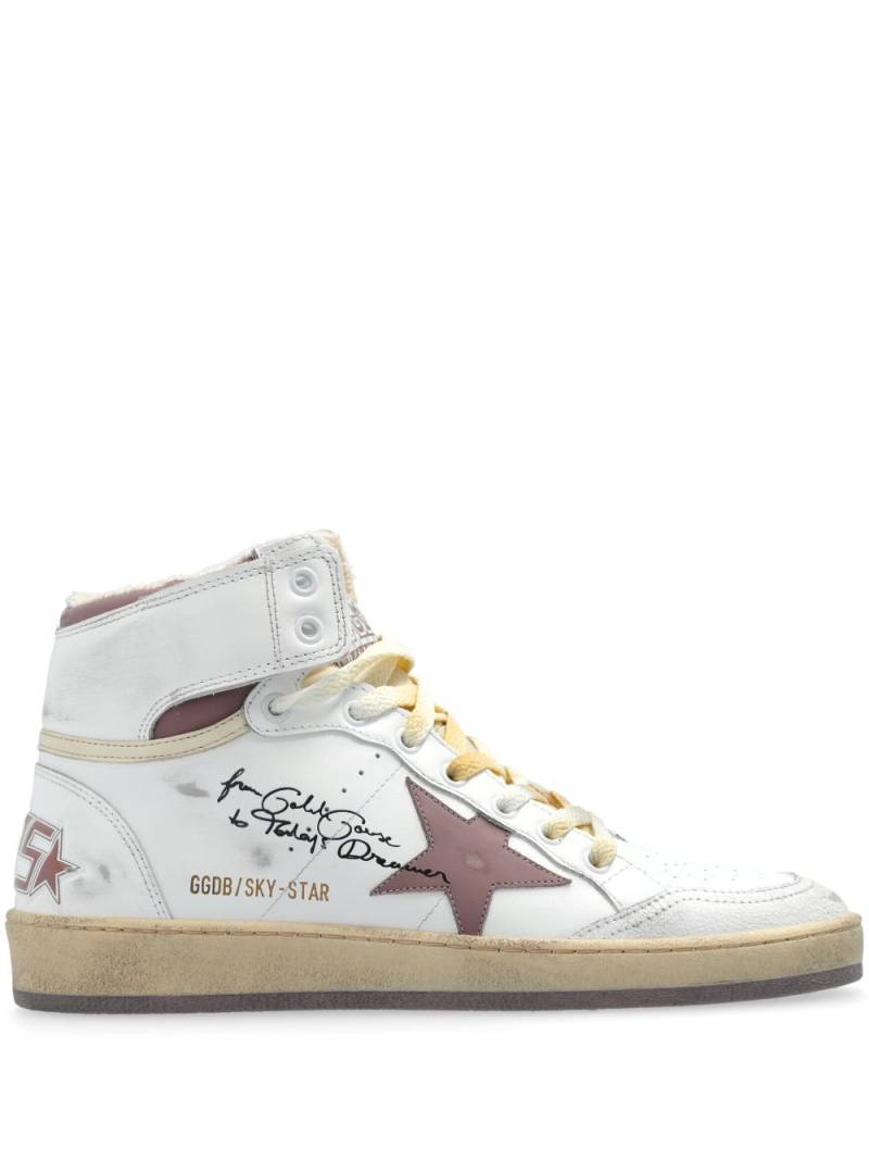 Golden Goose star-patch trainers - White von Golden Goose