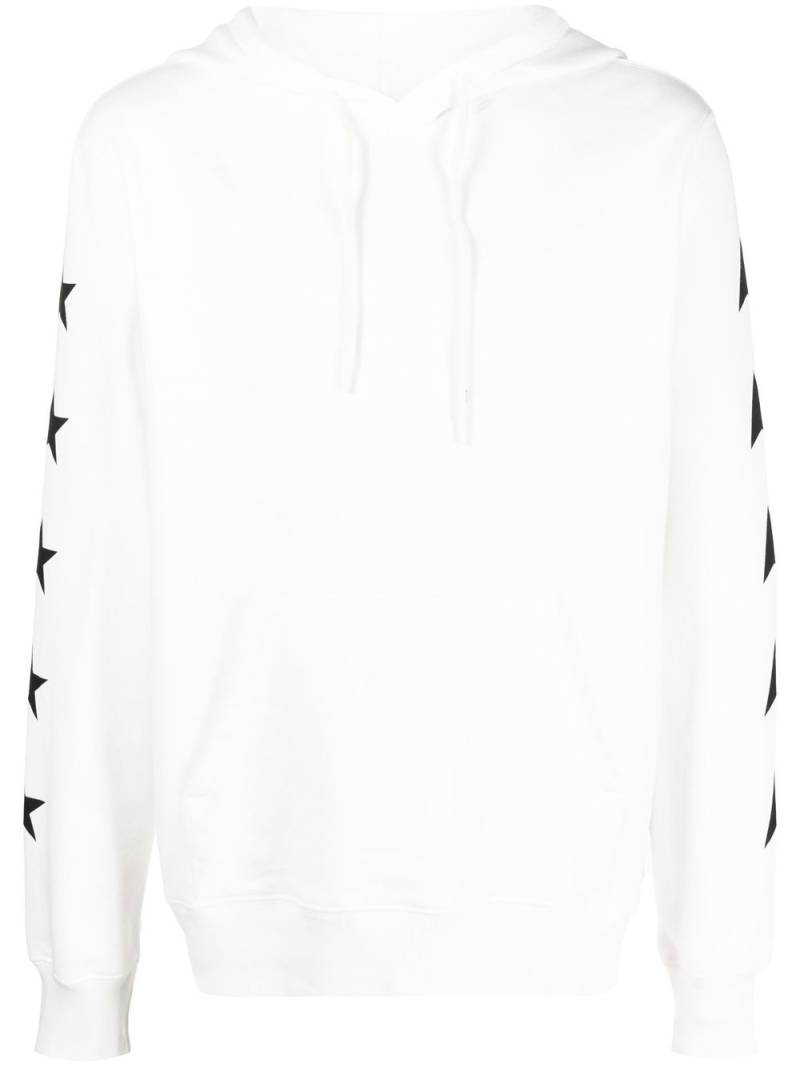 Golden Goose star-print pullover hoodie - White von Golden Goose