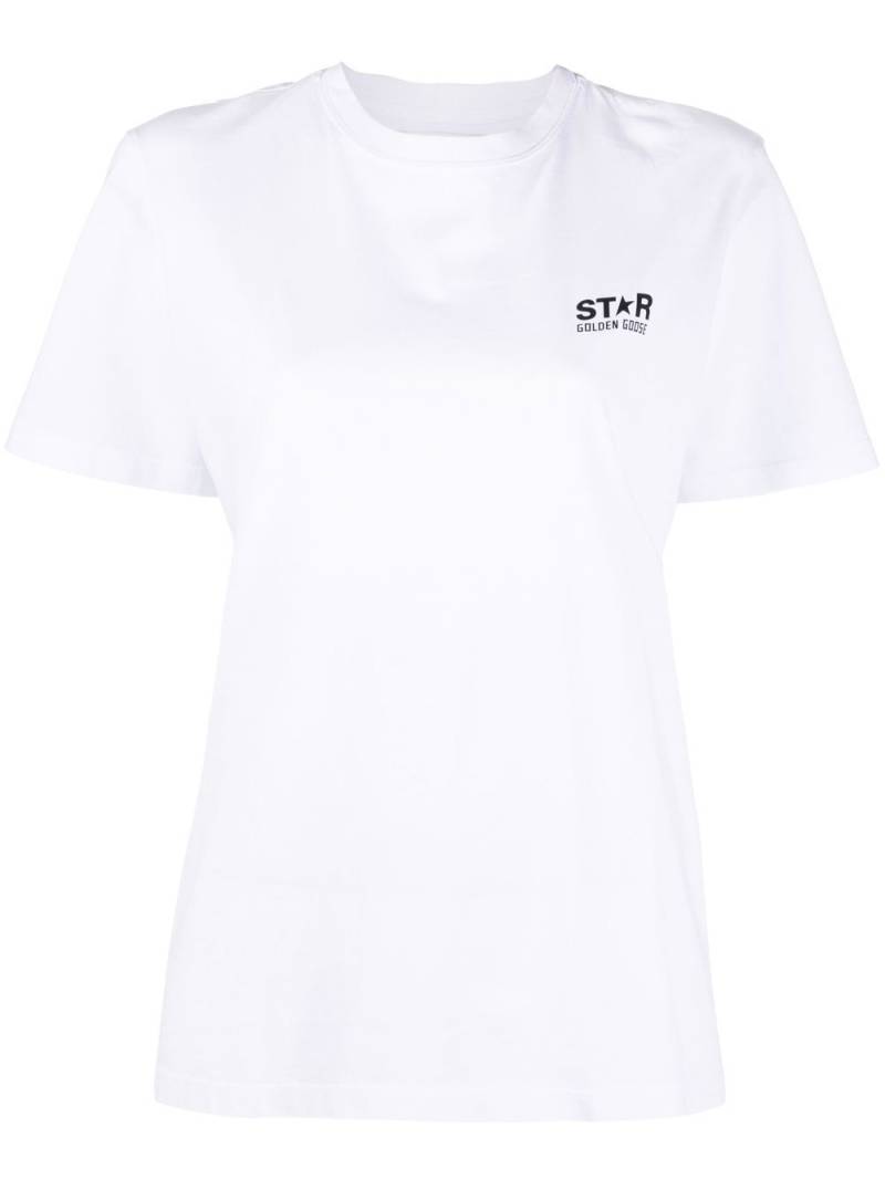 Golden Goose star-print short-sleeved T-shirt - White von Golden Goose