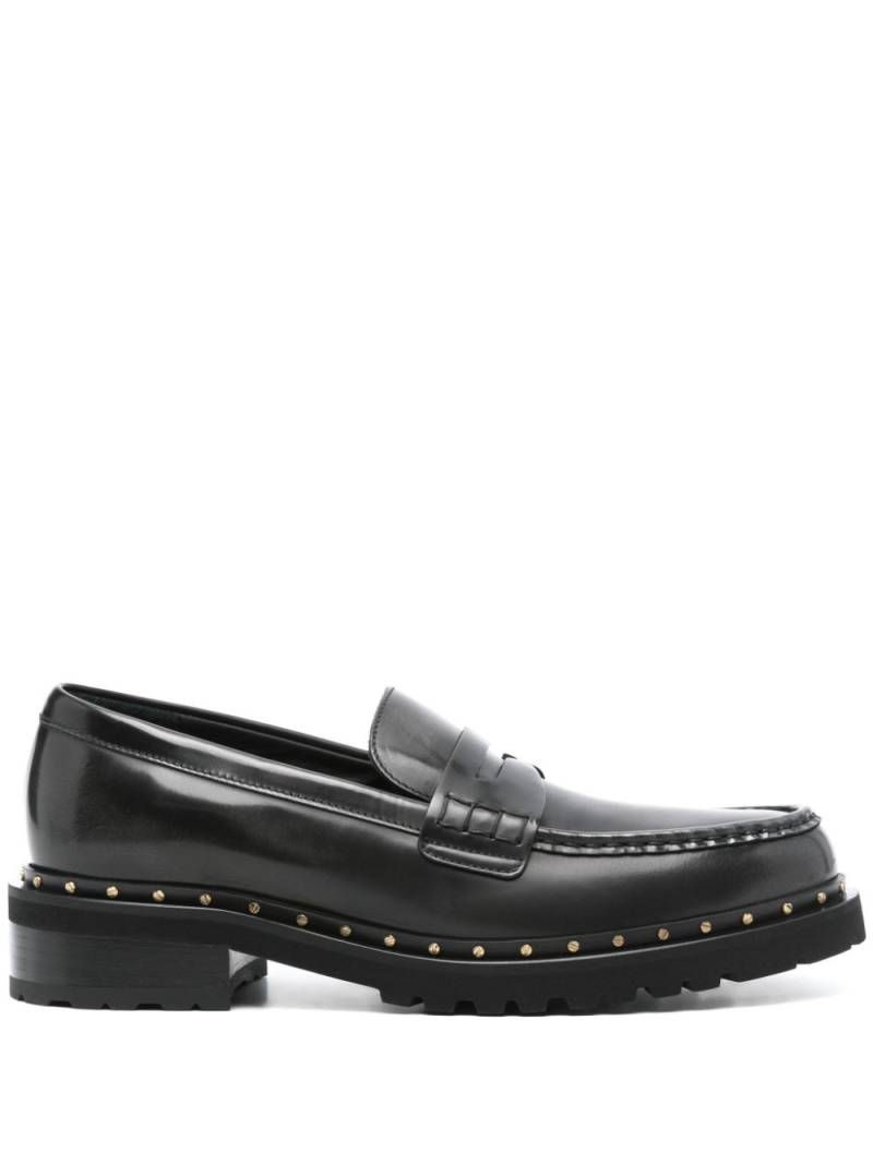 Golden Goose studded leather loafers - Black von Golden Goose