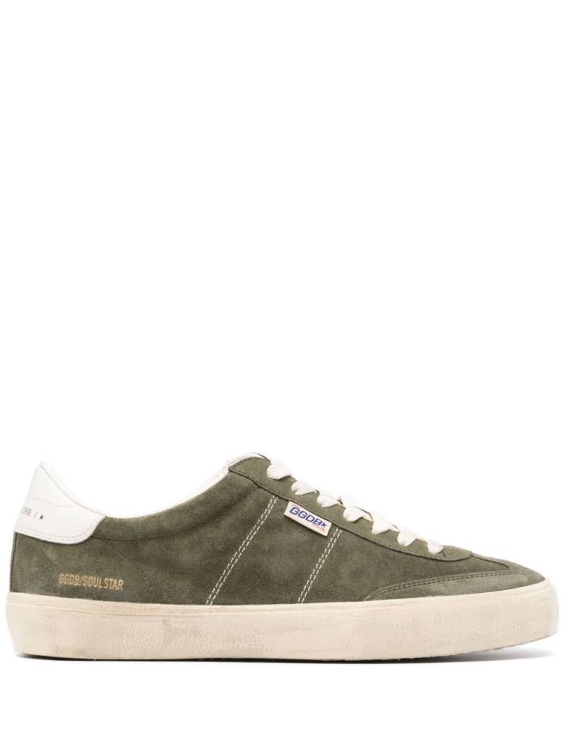 Golden Goose suede low-top sneakers - Green von Golden Goose