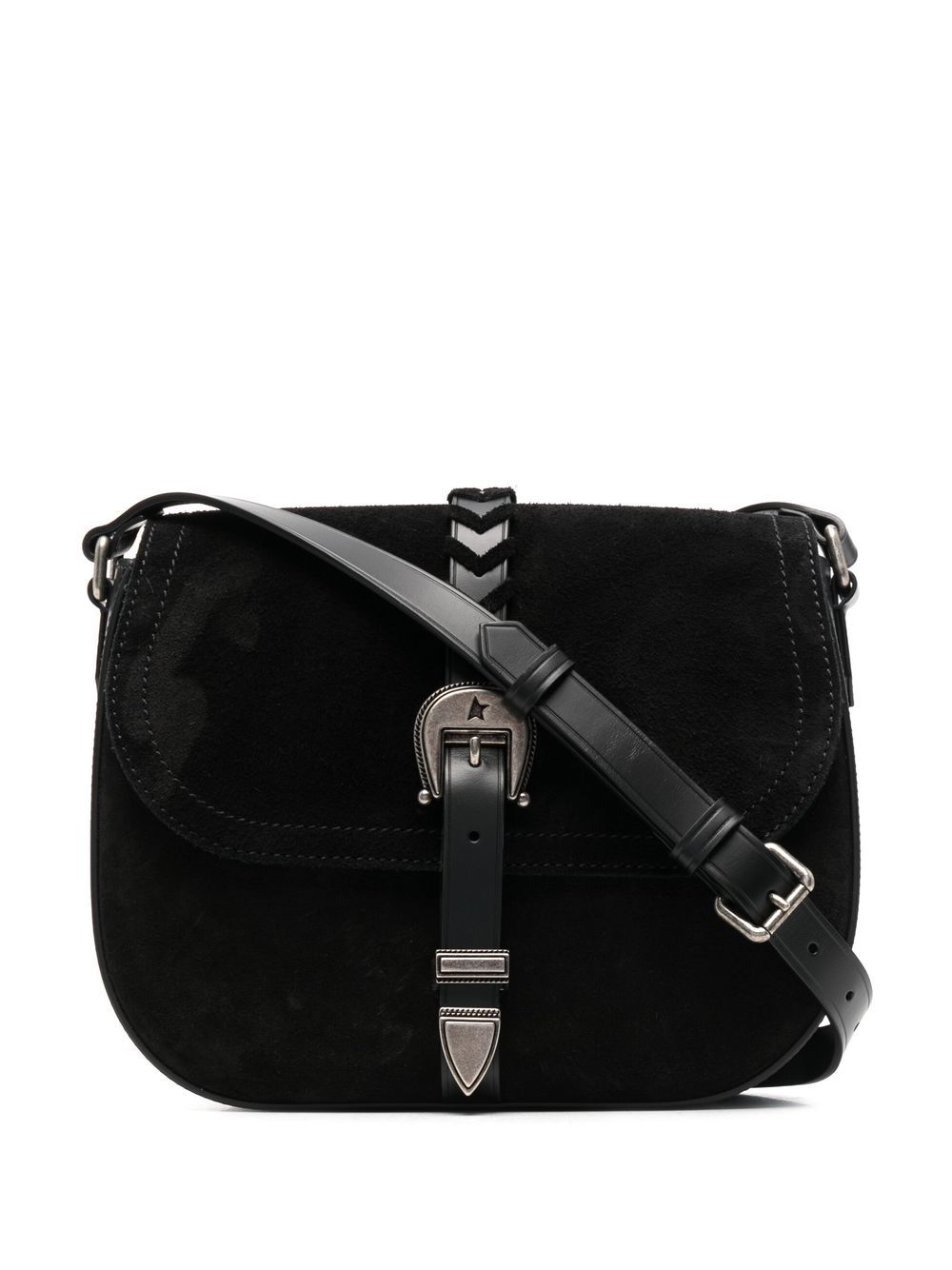 Golden Goose suede shoulder bag - Black von Golden Goose