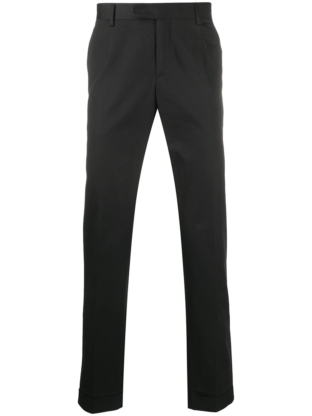 Golden Goose turn up hem straight trousers - Black von Golden Goose