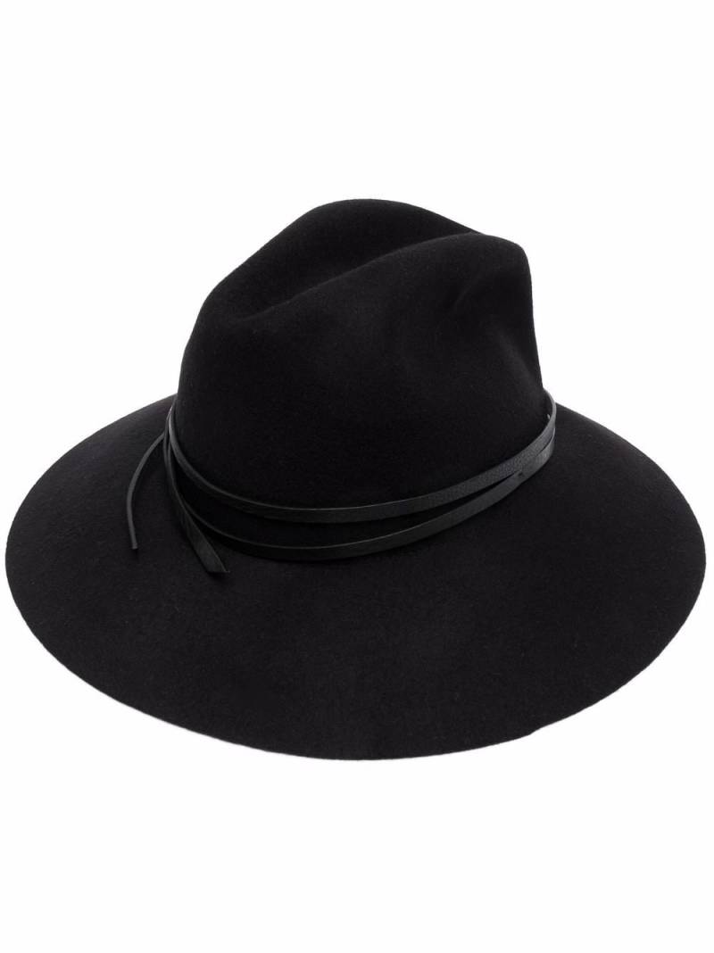 Golden Goose wide-brim fedora - Black von Golden Goose